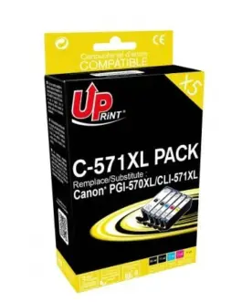 Мастилници UPRINT комплект CANON PGI-570 + CLI-571BK/C/M/Y XL