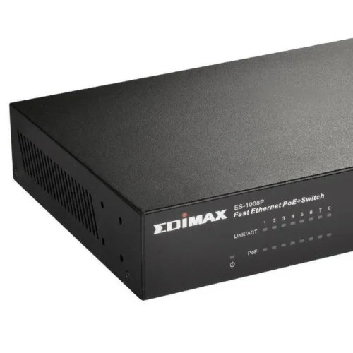 Alternative view of Суич EDIMAX ES-1008P, 8 PoE порта, 10/100Mbps