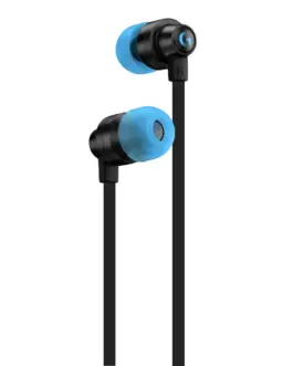 Alternative view of Геймърски слушалки с микрофон Logitech G333 In-ear 3.5 mm + USB-C adapter, тапи жични, черни