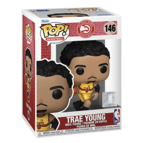 Alternative view of Фигурка Funko POP! Basketball NBA: Atlanta Hawks - Trae Young (City Edition 2021) #146