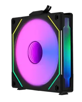 Alternative view of Вентилатор Lian-Li UNI SL-INF Reverse Blade, 120 мм, ARGB PWM, Черен