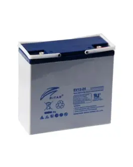 Оловна Батерия RITAR (EV12-24) AGM 12V 24Ah За електрически