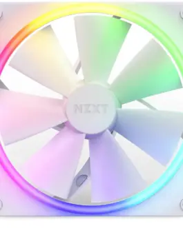 Alternative view of Вентилатор NZXT F140 RGB Бял