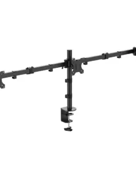 Alternative view of Стойка за 3 мониторa ACT AC8303, За бюро, Регулируема, 27", 21 кг, Черна