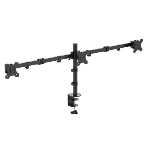 Alternative view of Стойка за 3 мониторa ACT AC8303, За бюро, Регулируема, 27", 21 кг, Черна