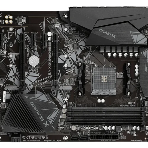 Alternative view of Дънна платка GIGABYTE B550 GAMING X V2 Socket AM4, 4 x DDR4, RGB Fusion, V2 (rev. 1.0)