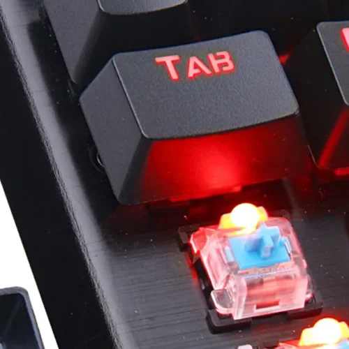 Клавиатура Redragon Indrah механична геймърска RGB K555-BK Blue