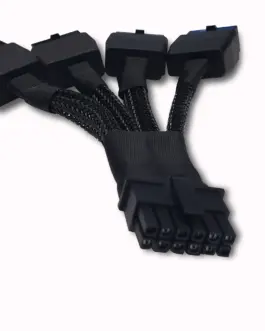 Makki преходник Cable Adapter 4xPCI-E 8pin to PCI-E Gen.5 12pin 12VHPWR