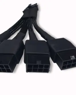 Alternative view of Makki преходник Cable Adapter 4xPCI-E 8pin to PCI-E Gen.5 12pin 12VHPWR