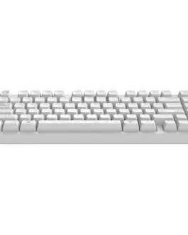 Alternative view of Геймърскa безжична клавиатура Dark Project ALU81A Terra Nova White RGB