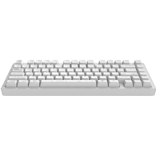 Alternative view of Геймърскa безжична клавиатура Dark Project ALU81A Terra Nova White RGB