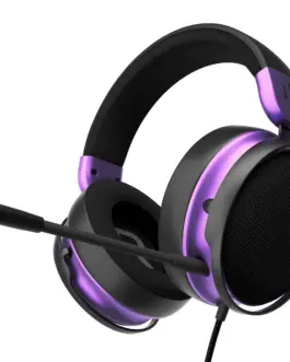 Геймърски слушалки Dark Project Sono Wired - Black/Violet