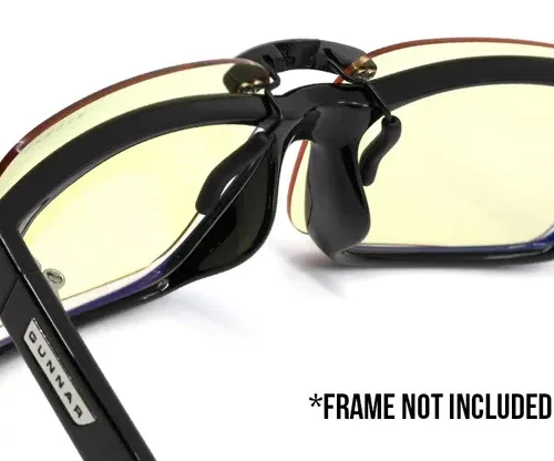 Лещи за очила Gunnar Clip On – Amber Onyx