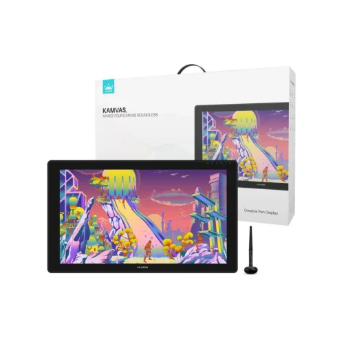 Alternative view of Графичен дисплей таблет HUION Kamvas 24 Plus GS2402, Тъмно сив