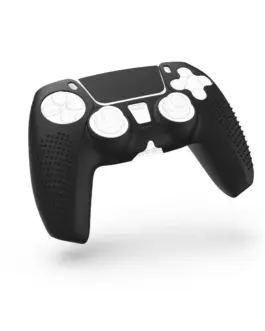 Силиконово покритие HAMA за гейм-пад за SONY PlayStation 5 Черен