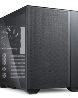Alternative view of Кутия за компютър Lian Li O11 Air Mini Tower, Tempered Glass, Черна