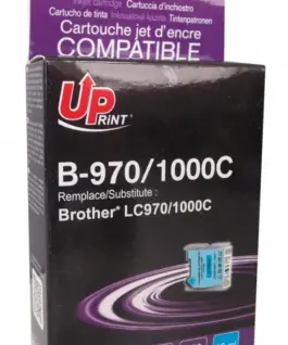 Мастилница UPRINT LC970.LC1000 BROTHER, Cyan