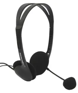 Esperanza Słuchawki stereo z mikrofonem i regulacją głośności EH102