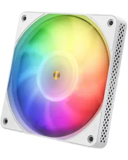 Вентилатор Jonsbo HF1215 Slim PWM ARGB 120x120x15 Бял