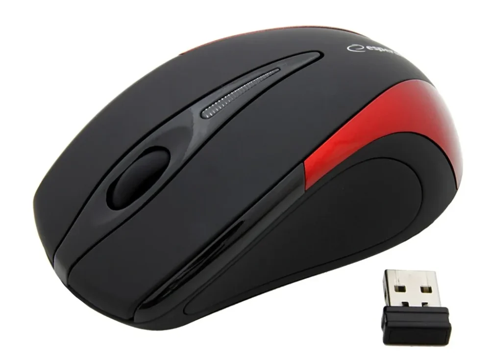 Esperanza Wireless Optical Mouse EM101R USB 24 GHz NANO receiver