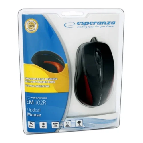 Esperanza Optical Mouse SIRIUS EM102R USB
