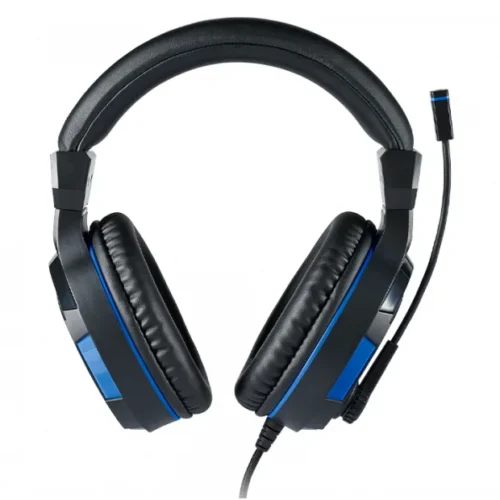 Alternative view of Геймърски слушалки Nacon Bigben PS4 Official Headset V3, Микрофон, Черен/Син