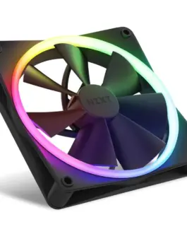 Alternative view of Комплект вентилатори NZXT F140 RGB Black 2 броя и NZXT RGB контролер