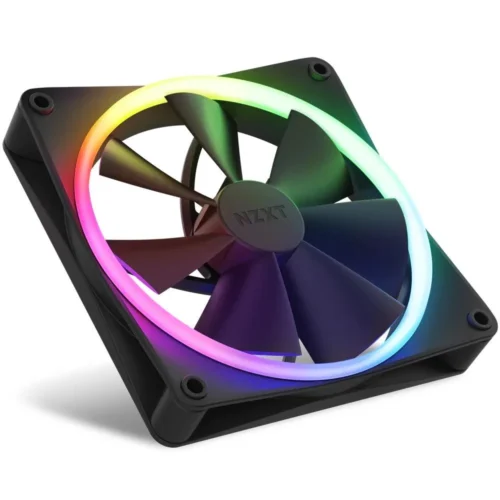 Alternative view of Комплект вентилатори NZXT F140 RGB Black 2 броя и NZXT RGB контролер