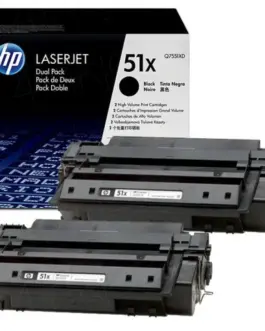 КОМПЛЕКТ 2 КАСЕТИ ЗА HP Laserjet P3005/M3035 MFP/M3027 MFP - Black - /51X/ - TWIN PACK - PN