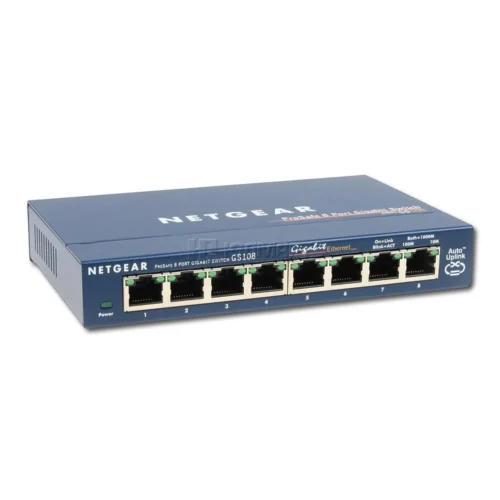 Alternative view of Netgear Switch Unmanaged Plus 8xGE - GS108GE
