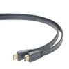 Gembird HDMI-HDMI кабел v2.0 3D TV High Speed Ethernet 1M flat (golden ends)