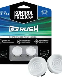 Аксесоар Performance Thumbsticks KontrolFreek White CQC Rush PS5 за DualSense