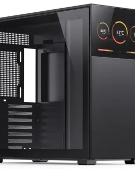 Кутия за компютър Jonsbo D41 Screen TG mATX Черна