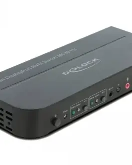 Alternative view of KVM превключвател, Delock 11482, 2-портов, USB, DisplayPort, Audio