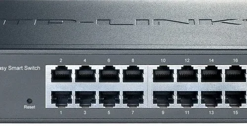 Alternative view of TP-LINK SG1024DE switch Easy Smart 24x1GB