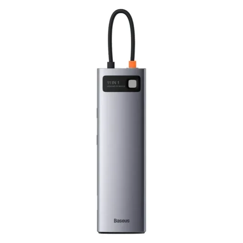 Alternative view of USB хъб Baseus Type-C 11 в 1 Metal Gleam Series CAHUB-CT0G тъмносив