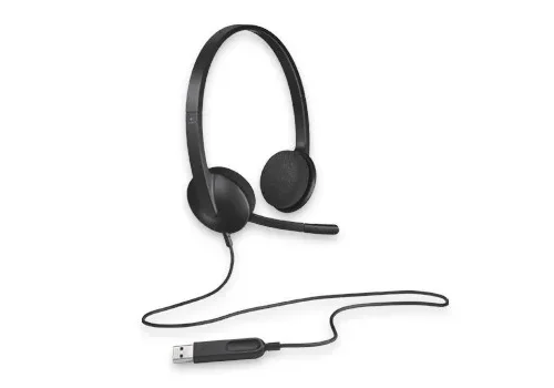 Logitech H340 USB Headset 981-000475 черен