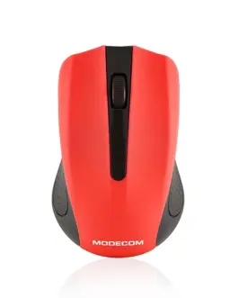 MODECOM Bezкабелна мишка optyczna WM9 черенo-czerwona