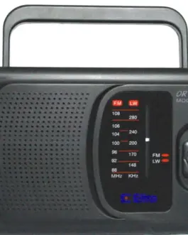 Alternative view of Eltra ANIA radio черен
