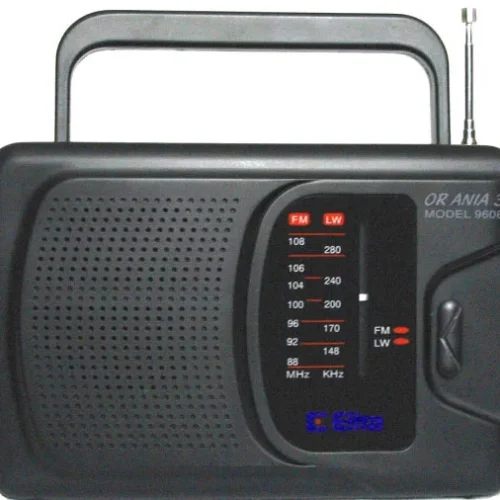 Alternative view of Eltra ANIA radio черен