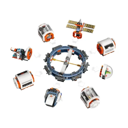 Alternative view of LEGO CITY - Modular Space Station - 60433