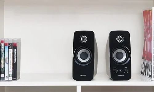Alternative view of Creative Labs T15 wireless speakers 2.0
