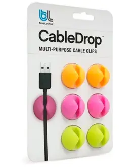 Alternative view of BlueLounge кабелDrop 6 pcs bright