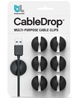 Alternative view of BlueLounge кабелDrop 6 pcs черен