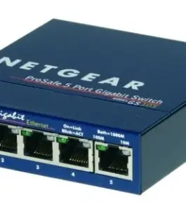 Alternative view of Netgear Switch Unmanaged Plus 5xGE - GS105GE