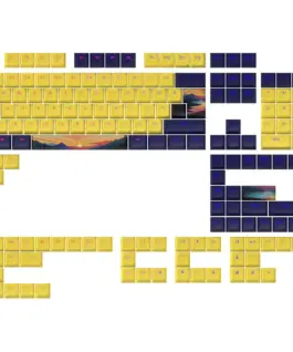 Капачки за механична клавиатура Dark Project - Sunset PBT - ANSI and ISO