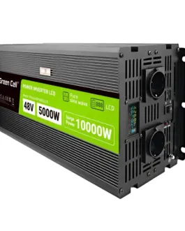 Инвертор GREEN CELL 48/220V  DC/AC 5000W/10000WINVGCP5000LCD  LCD чиста