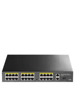Суич Cudy FS1026PS1 24 x 10/100 PoE+ Switch 2 x Gigabit порта 1 x SFP Slot
