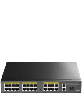 Суич Cudy FS1026PS1 24 x 10/100 PoE+ Switch 2 x Gigabit порта 1 x SFP Slot