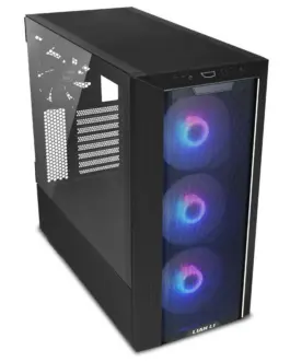 Alternative view of Кутия за компютър Lian-Li LANCOOL III RGB Mid-Tower, Tempered Glass, Черна